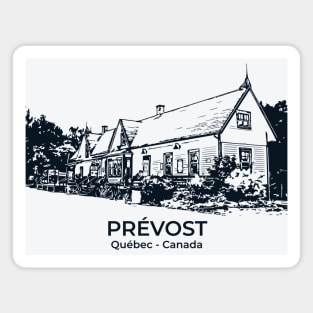 Prévost - Québec Magnet